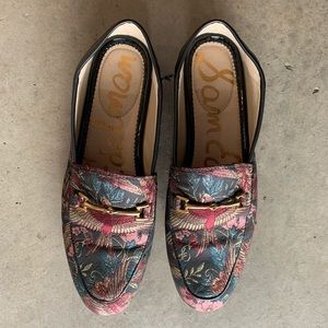 Sam Edelman Loraine Loafers (bird print)